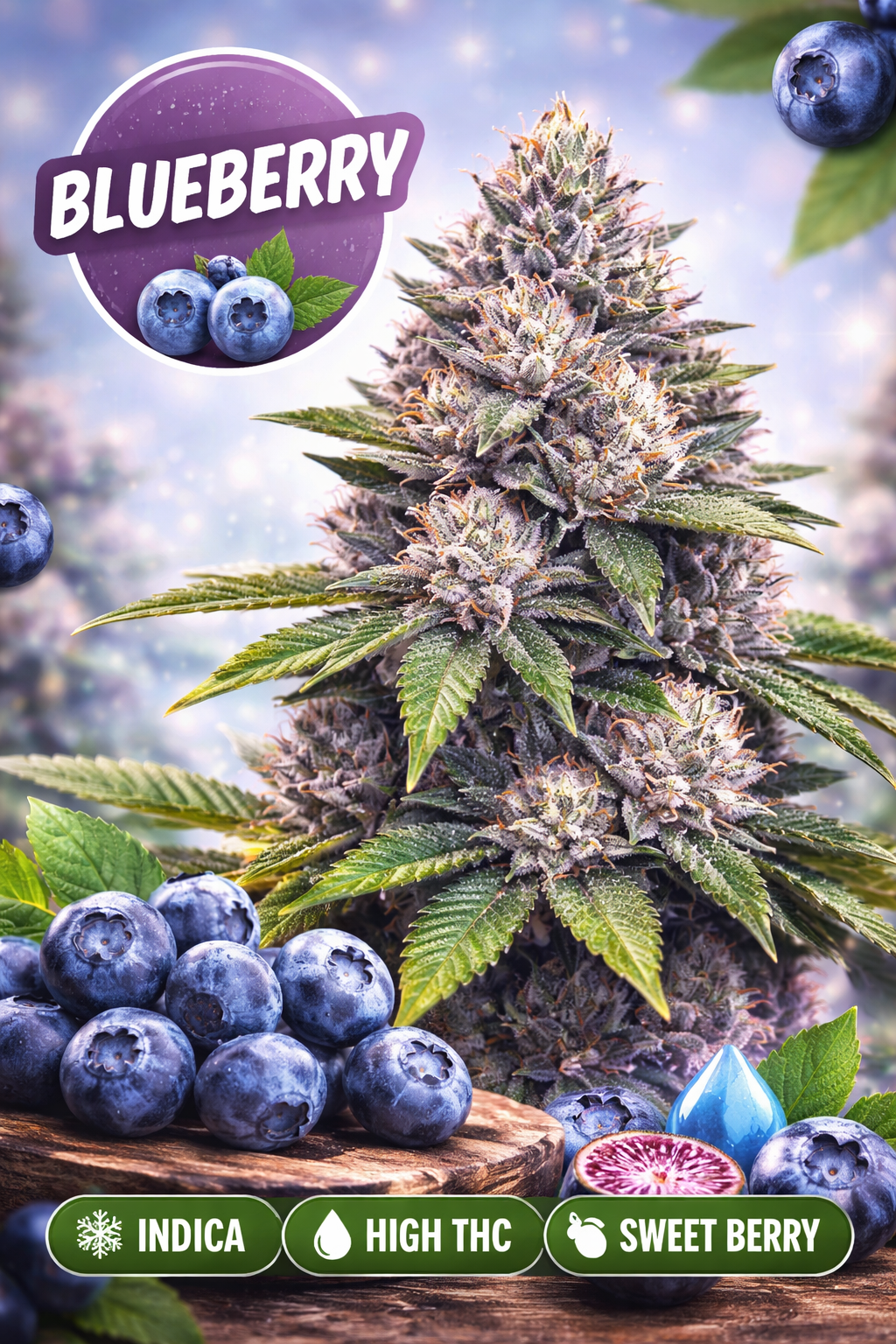 3x Blueberry